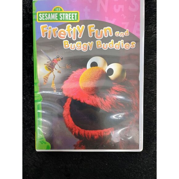 Sesame Street "Firefly Fun And Buggy Buddies" DVD Featuring Elmo & Friends Educa - Picture 1 of 9